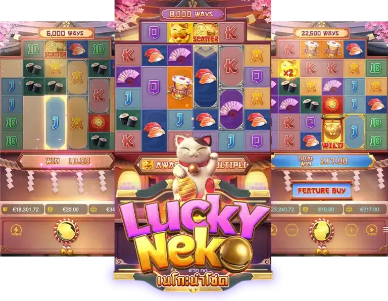 ข้อมูล และ รูปแบบของตัวเกม Lucky Neko