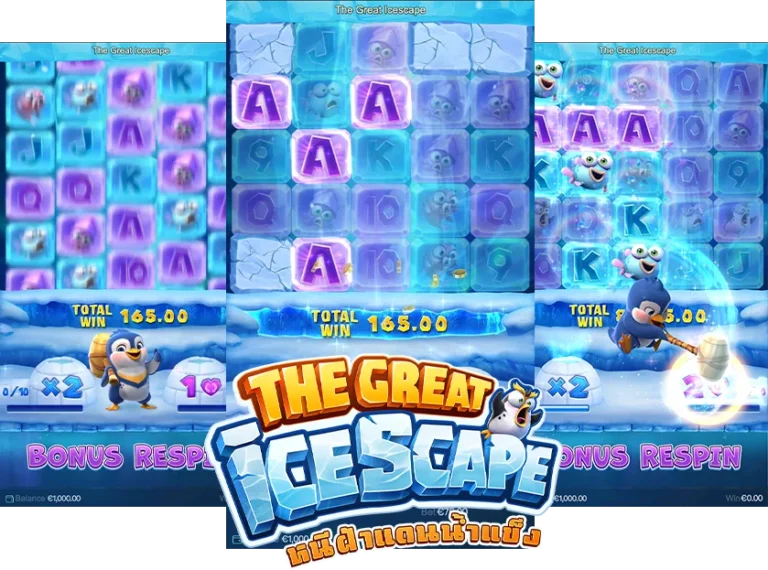 รูปแบบลักษณะของตัวเกม The Great Icescape